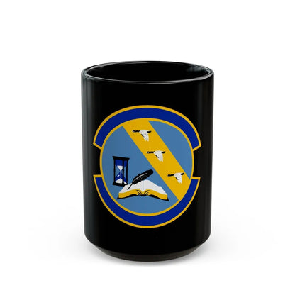 11 Contracting Squadron USAF (U.S. Air Force) Black Coffee Mug-15oz-Go Mug Yourself