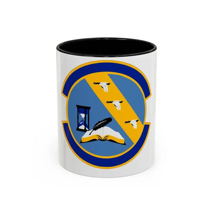 11 Contracting Squadron USAF (U.S. Air Force) Accent Coffee Mug 11oz Black - Go Mug Yourself