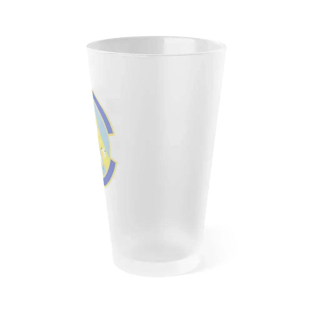 11 Contracting Squadron USAF (U.S. Air Force) Frosted Pint Glass 16oz - Go Mug Yourself