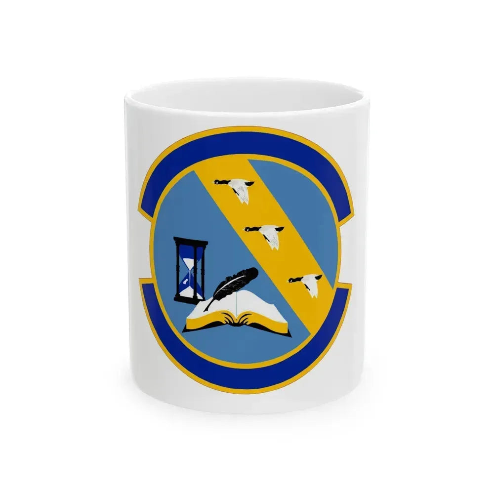 11 Contracting Squadron USAF (U.S. Air Force) White Coffee Mug 11oz - Go Mug Yourself