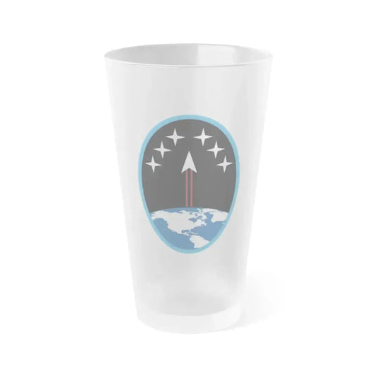 11 Delta Operations Squadron (U.S. Space Force) Frosted Pint Glass 16oz Default Title - Go Mug Yourself