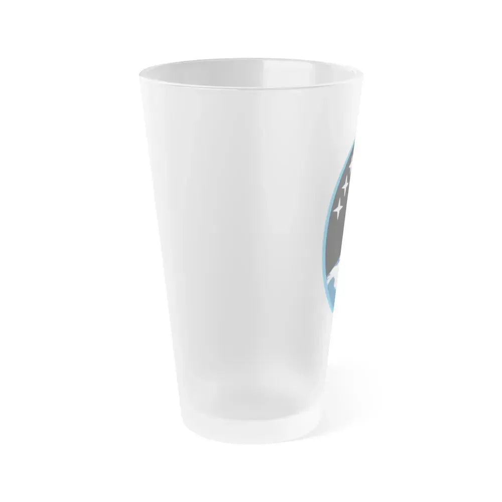 11 Delta Operations Squadron (U.S. Space Force) Frosted Pint Glass 16oz - Go Mug Yourself