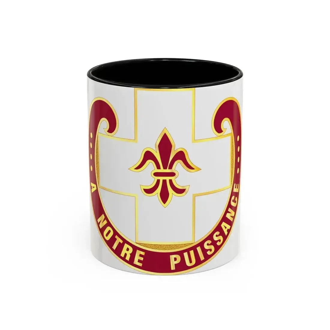 11 Evacuation Hospital (U.S. Army) Accent Coffee Mug 11oz Black - Go Mug Yourself