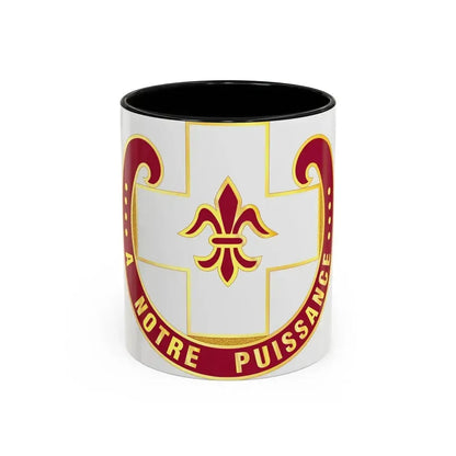 11 Evacuation Hospital (U.S. Army) Accent Coffee Mug 11oz Black - Go Mug Yourself