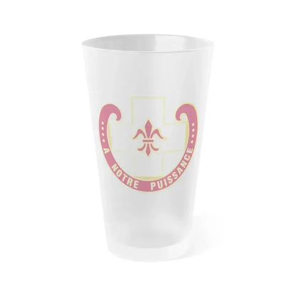 11 Evacuation Hospital (U.S. Army) Frosted Pint Glass 16oz Default Title - Go Mug Yourself