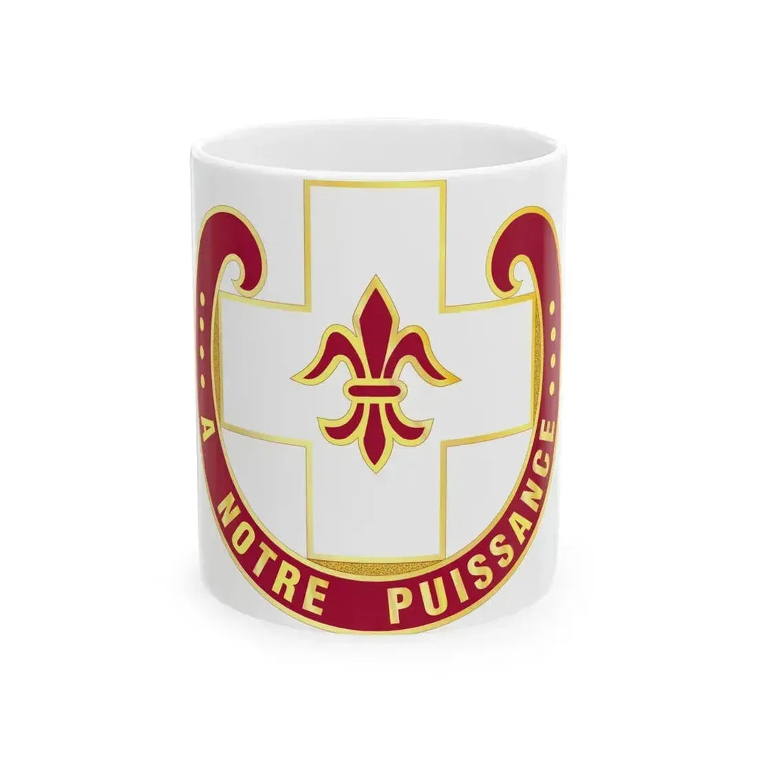 11 Evacuation Hospital (U.S. Army) White Coffee Mug 11oz - Go Mug Yourself