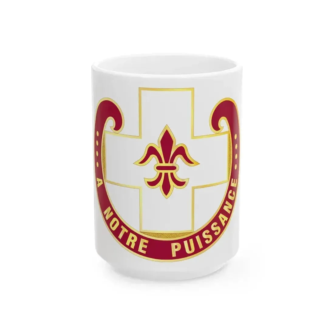 11 Evacuation Hospital (U.S. Army) White Coffee Mug 15oz - Go Mug Yourself