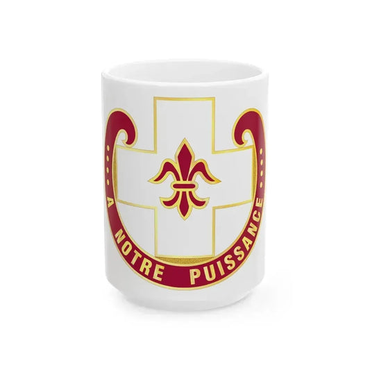 11 Evacuation Hospital (U.S. Army) White Coffee Mug 15oz - Go Mug Yourself