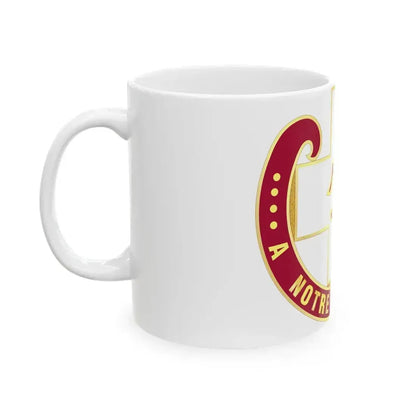 11 Evacuation Hospital (U.S. Army) White Coffee Mug - Go Mug Yourself