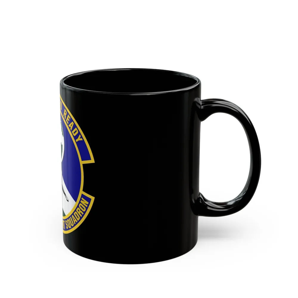 11 Force Support Squadron USAF (U.S. Air Force) Black Coffee Mug-Go Mug Yourself