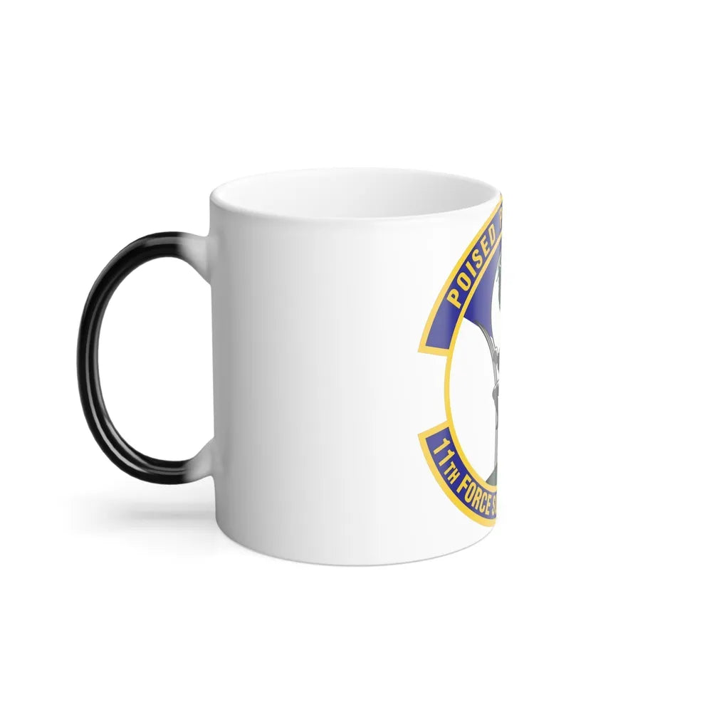 11 Force Support Squadron USAF (U.S. Air Force) Color Changing Coffee Mug-Go Mug Yourself