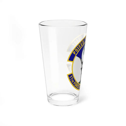 11 Force Support Squadron USAF (U.S. Air Force) Pint Glass 16oz-Go Mug Yourself