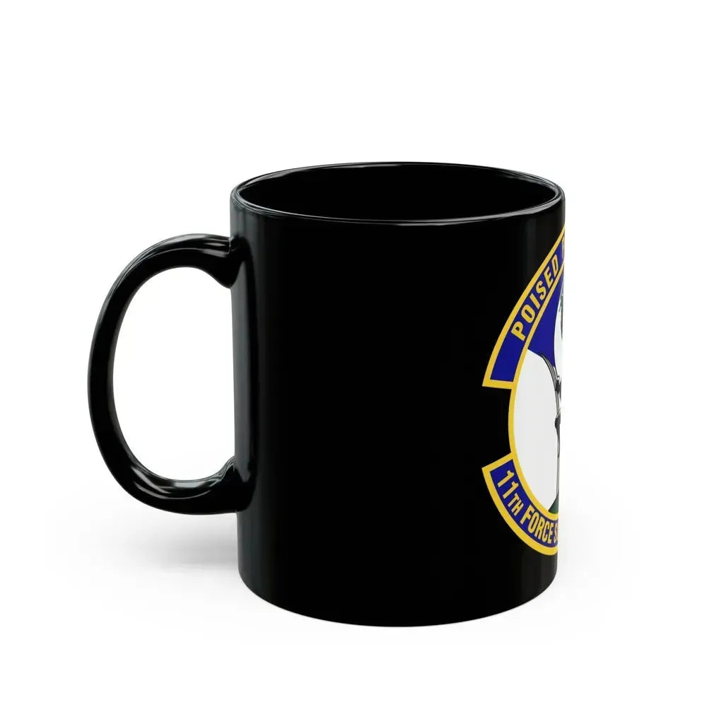 11 Force Support Squadron USAF (U.S. Air Force) Black Coffee Mug - Go Mug Yourself