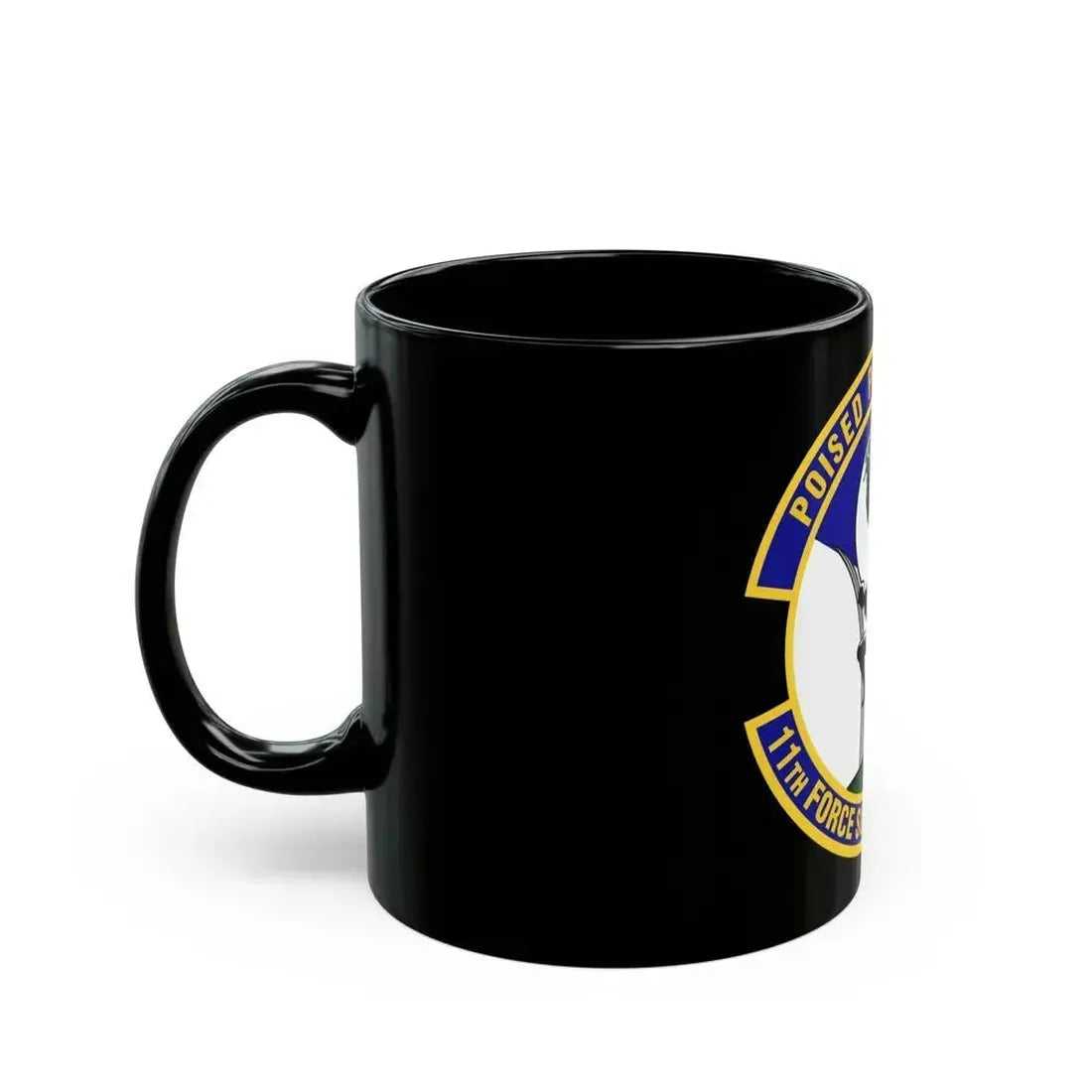 11 Force Support Squadron USAF (U.S. Air Force) Black Coffee Mug - Go Mug Yourself