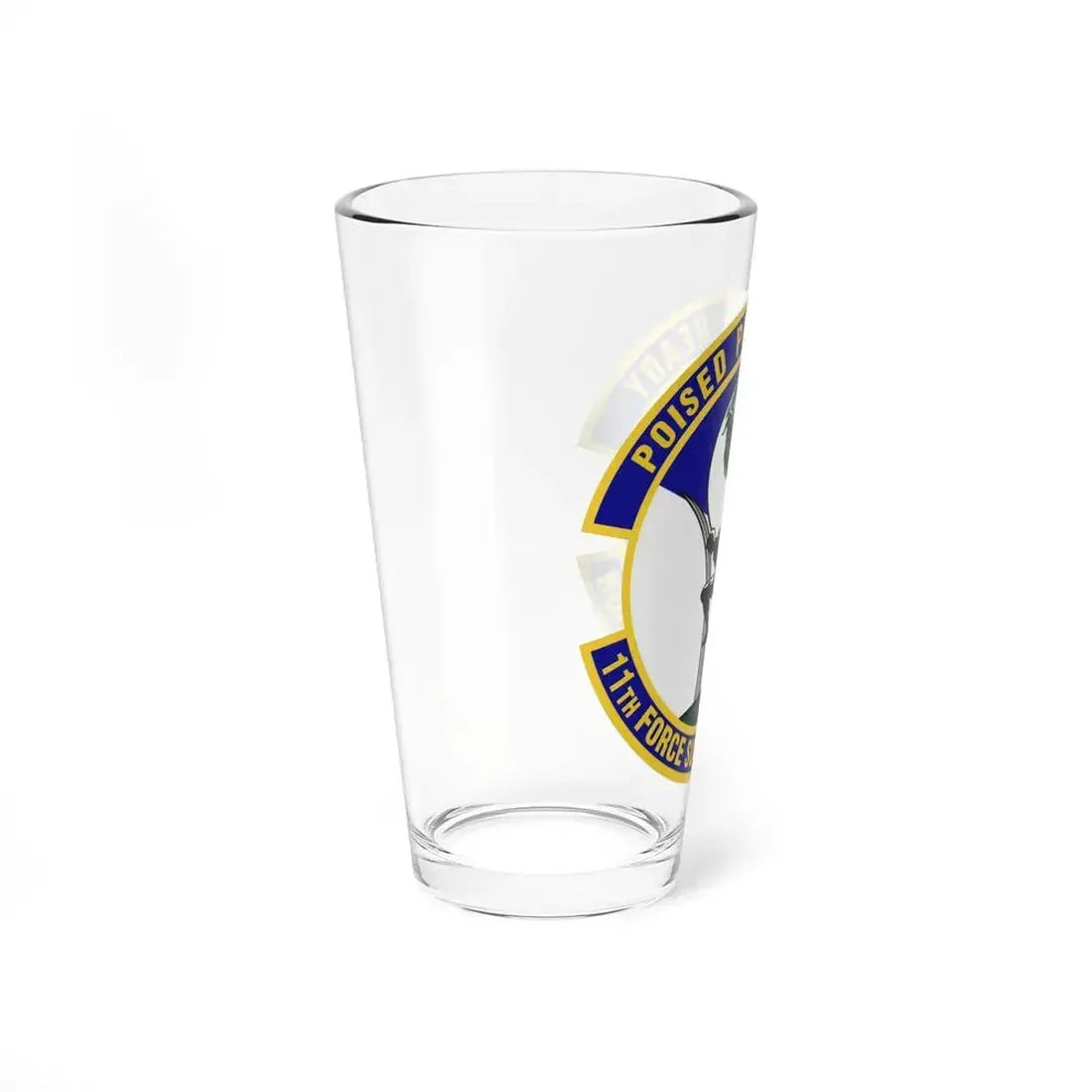 11 Force Support Squadron USAF (U.S. Air Force) Pint Glass 16oz - Go Mug Yourself