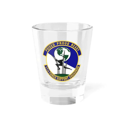 11 Force Support Squadron USAF (U.S. Air Force) Shot Glass 1.5oz 1.5oz - Go Mug Yourself