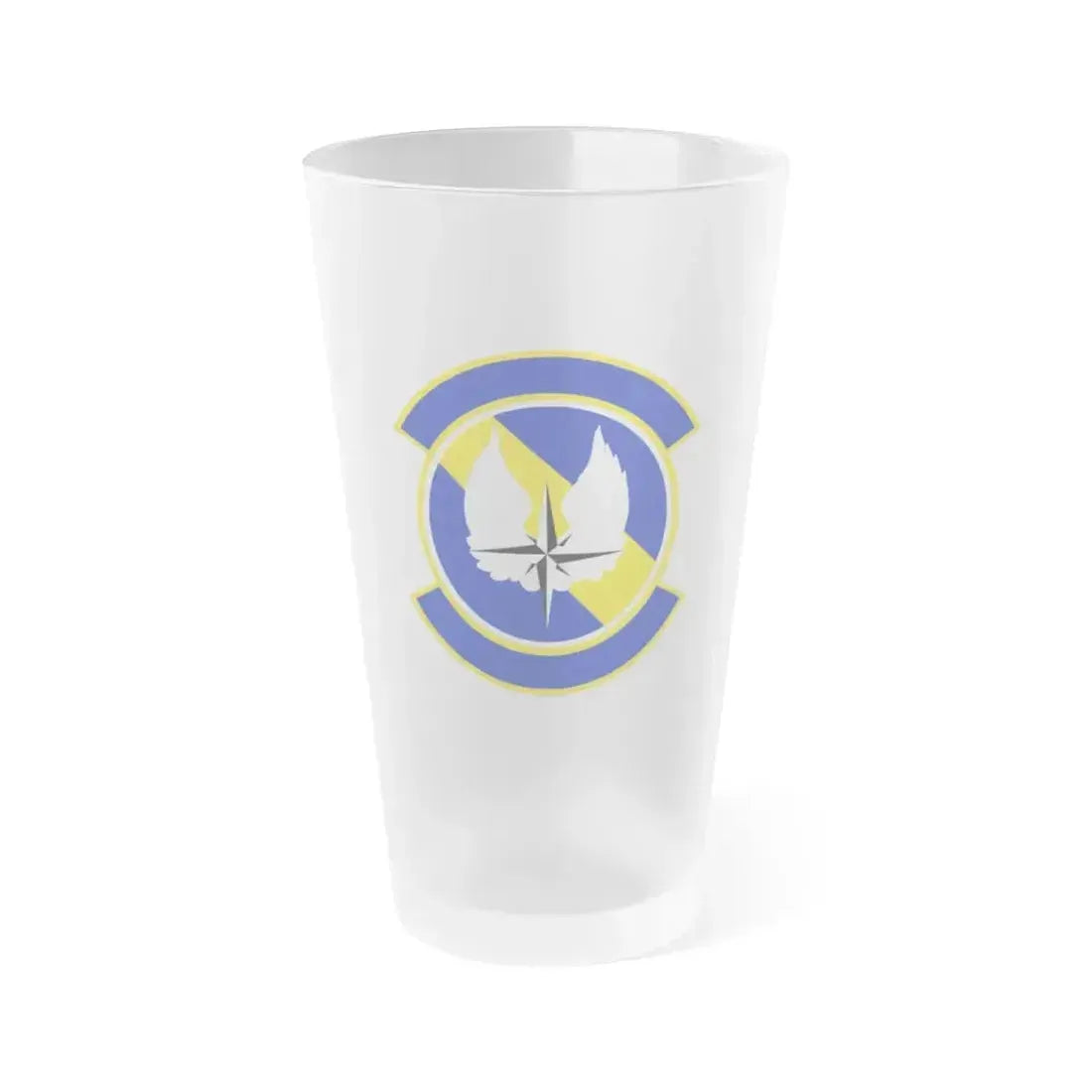 11 Logistics Readiness Squadron USAF (U.S. Air Force) Frosted Pint Glass 16oz 16oz Frosted - Go Mug Yourself