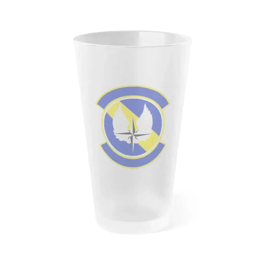 11 Logistics Readiness Squadron USAF (U.S. Air Force) Frosted Pint Glass 16oz 16oz Frosted - Go Mug Yourself