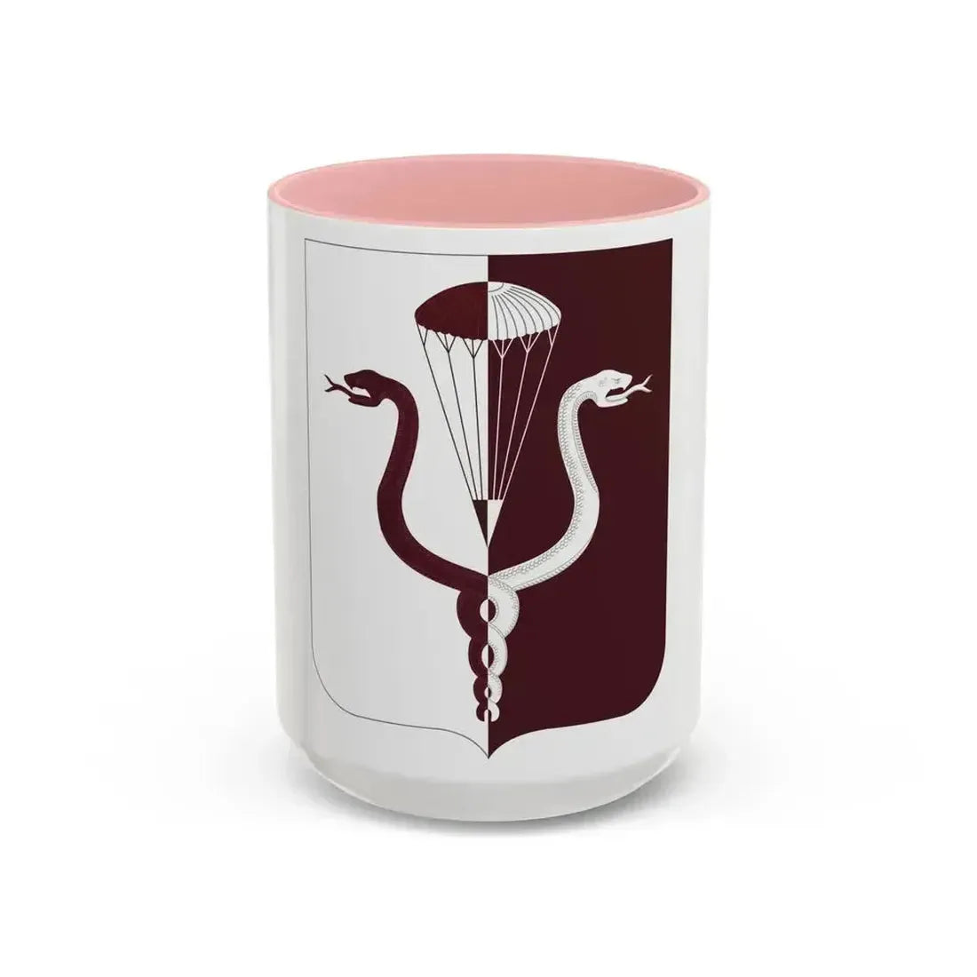 11 Medical Battalion 2 (U.S. Army) Accent Coffee Mug 15oz Pink - Go Mug Yourself