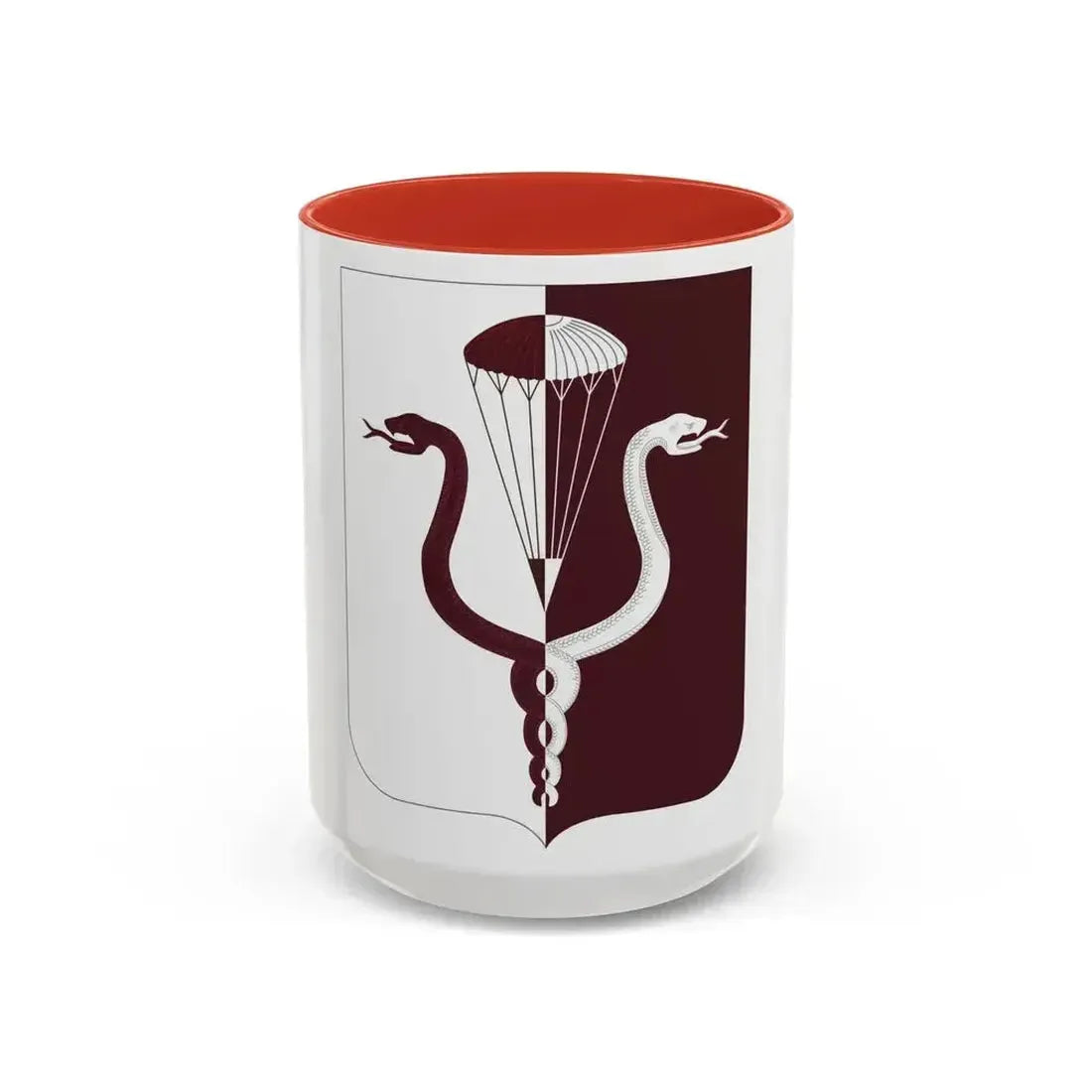 11 Medical Battalion 2 (U.S. Army) Accent Coffee Mug 15oz Red - Go Mug Yourself