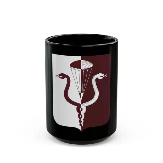 11 Medical Battalion 2 (U.S. Army) Black Coffee Mug 15oz - Go Mug Yourself
