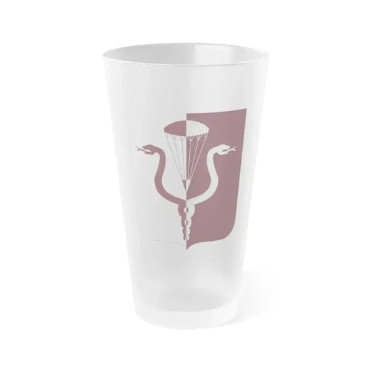 11 Medical Battalion 2 (U.S. Army) Frosted Pint Glass 16oz Default Title - Go Mug Yourself