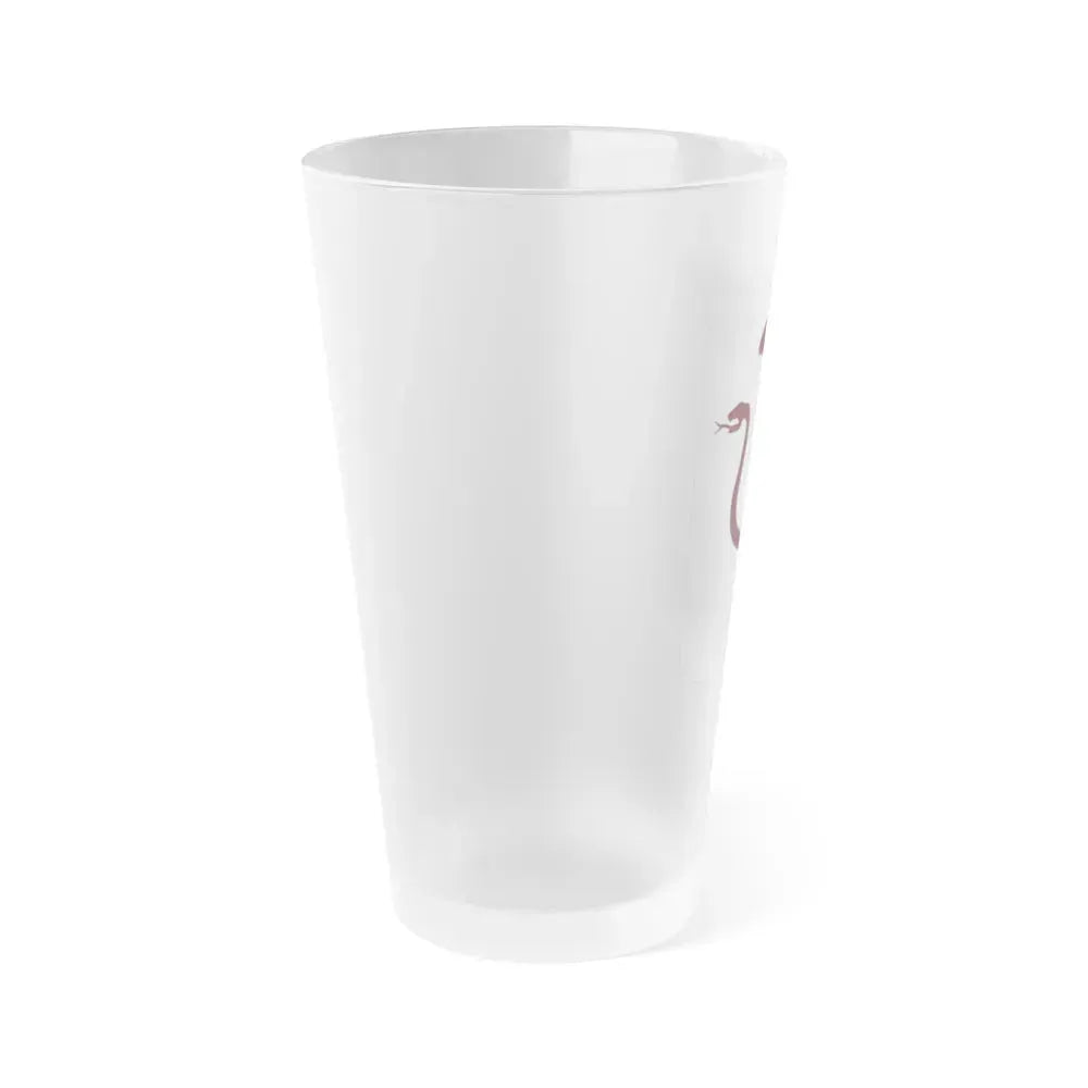 11 Medical Battalion 2 (U.S. Army) Frosted Pint Glass 16oz - Go Mug Yourself
