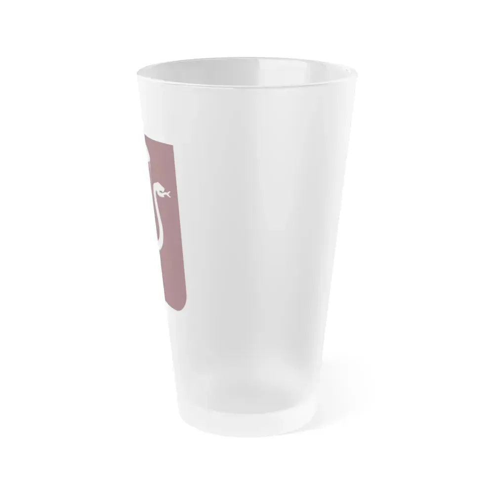 11 Medical Battalion 2 (U.S. Army) Frosted Pint Glass 16oz - Go Mug Yourself