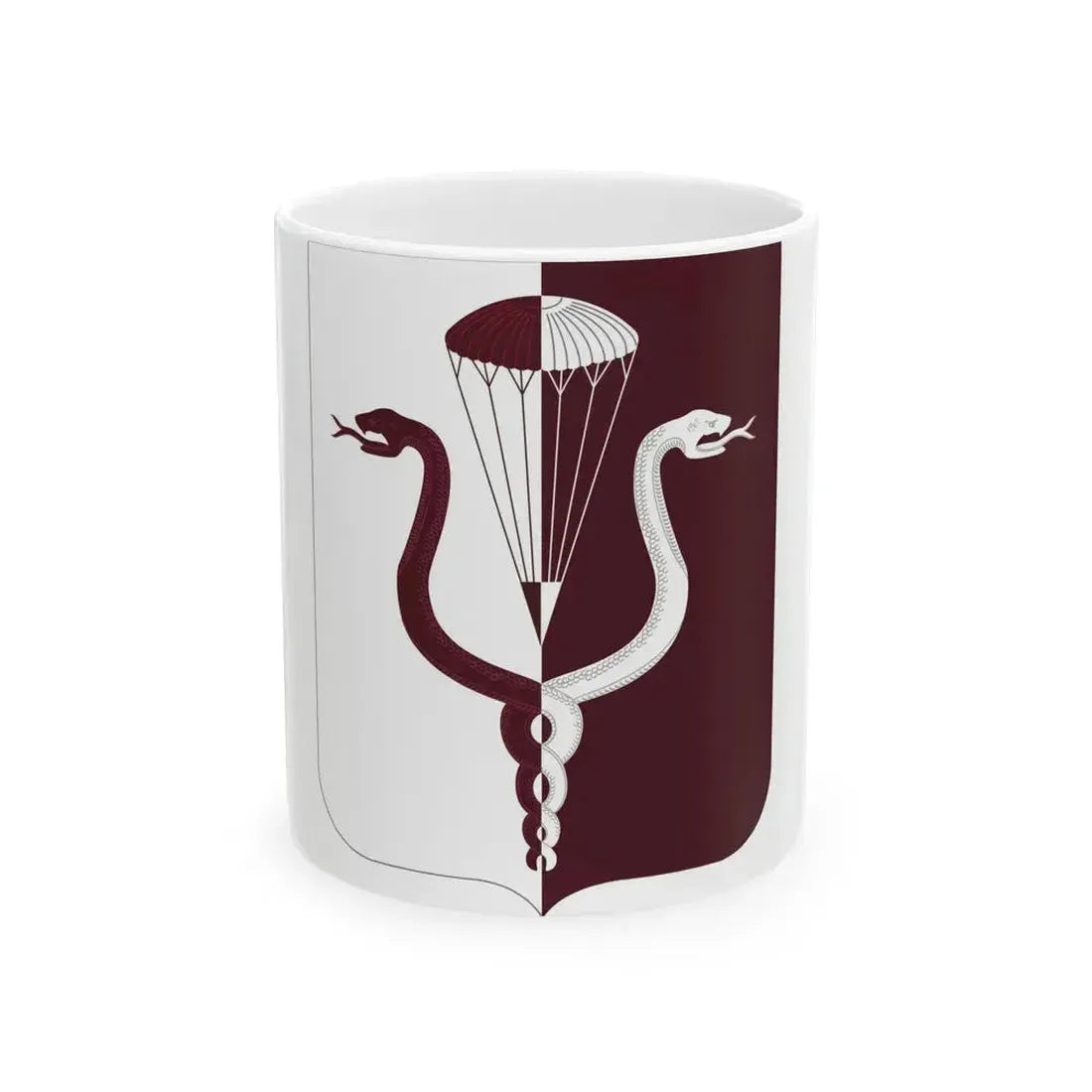 11 Medical Battalion 2 (U.S. Army) White Coffee Mug 11oz - Go Mug Yourself
