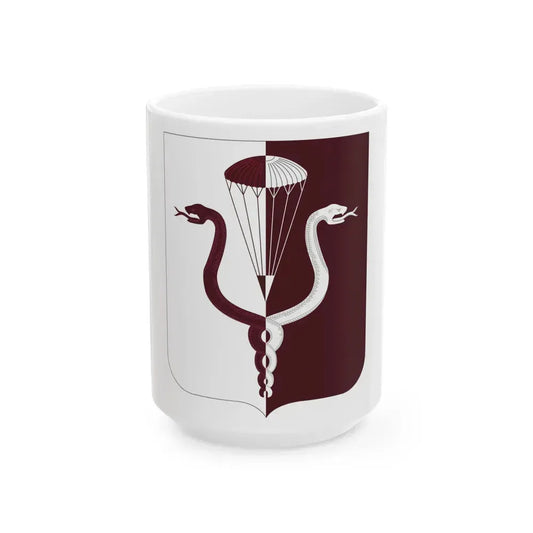 11 Medical Battalion 2 (U.S. Army) White Coffee Mug 15oz - Go Mug Yourself