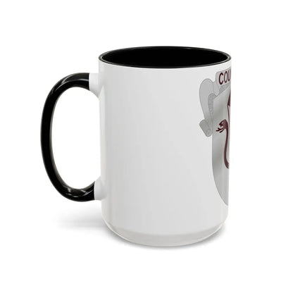 11 Medical Battalion (U.S. Army) Accent Coffee Mug-Go Mug Yourself