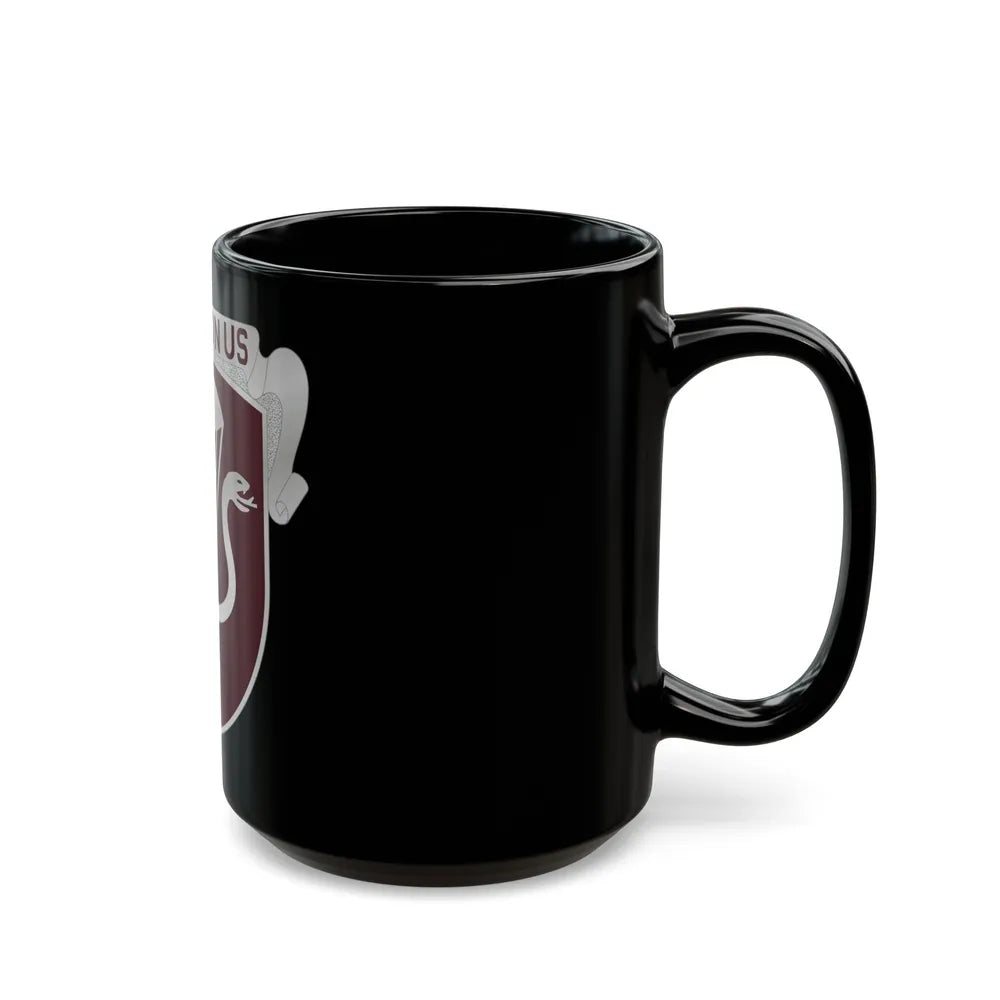 11 Medical Battalion (U.S. Army) Black Coffee Mug-Go Mug Yourself