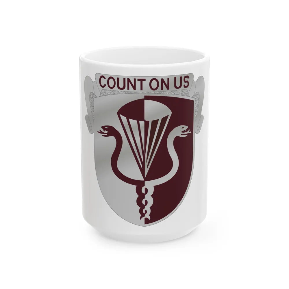 11 Medical Battalion (U.S. Army) White Coffee Mug-15oz-Go Mug Yourself