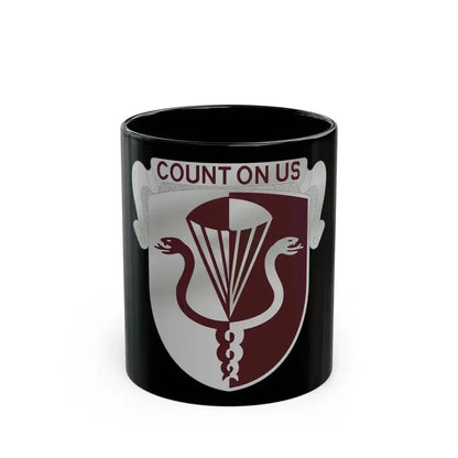 11 Medical Battalion (U.S. Army) Black Coffee Mug 11oz - Go Mug Yourself