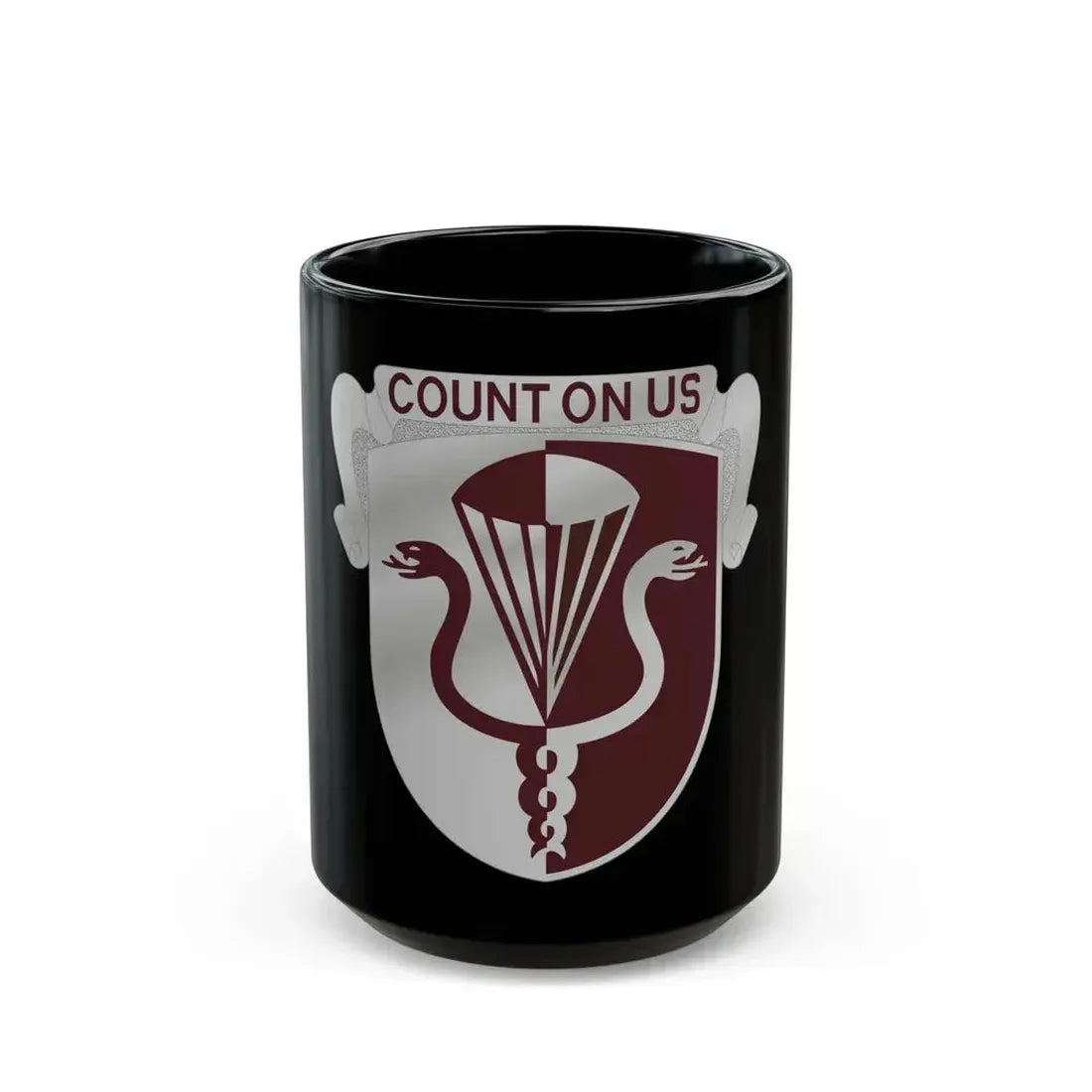11 Medical Battalion (U.S. Army) Black Coffee Mug - Go Mug Yourself