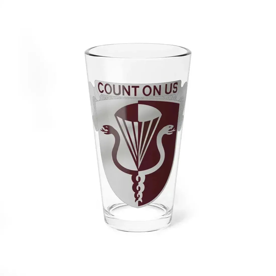 11 Medical Battalion (U.S. Army) Pint Glass 16oz 16oz - Go Mug Yourself