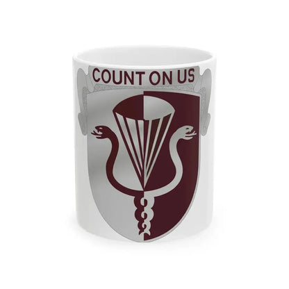 11 Medical Battalion (U.S. Army) White Coffee Mug 11oz - Go Mug Yourself