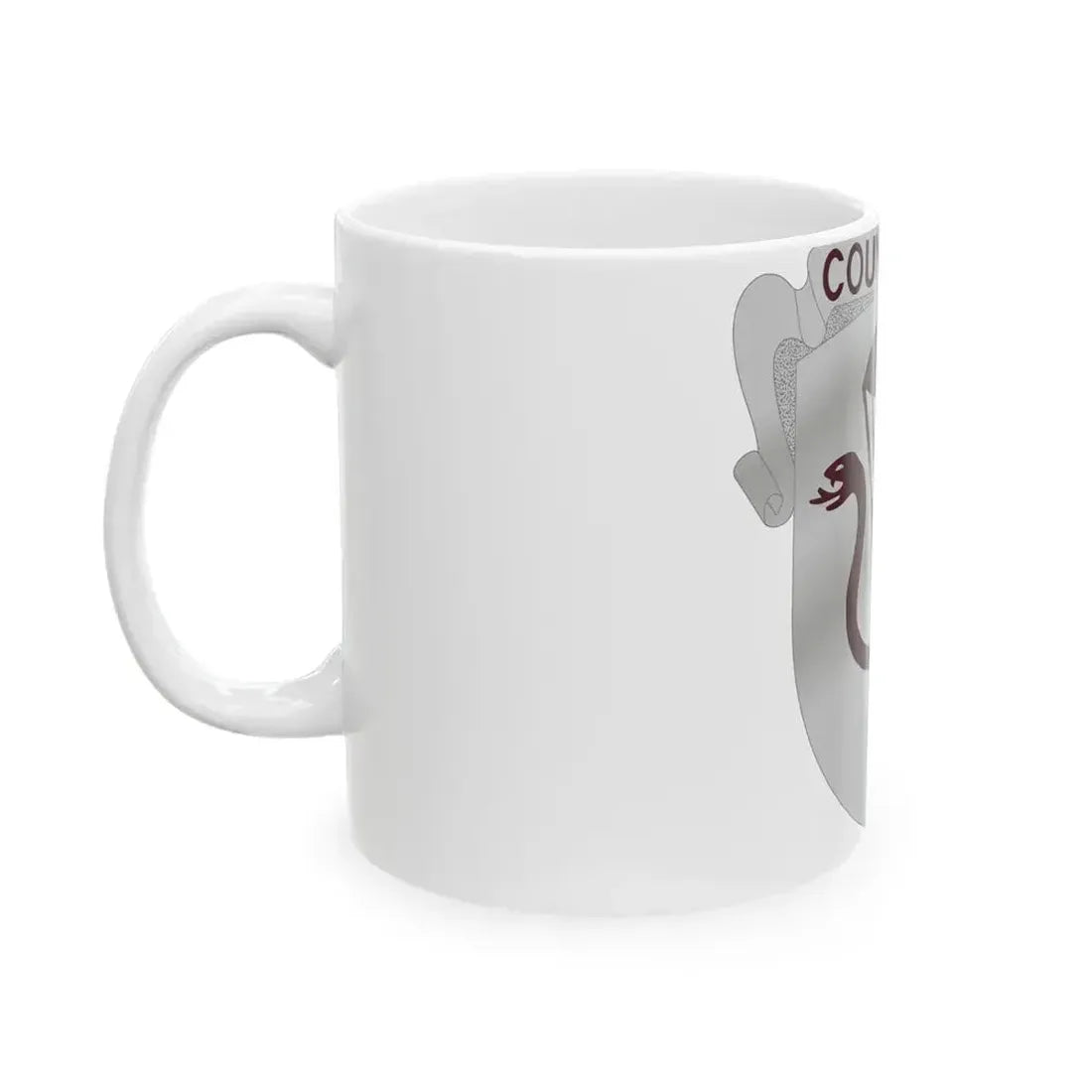 11 Medical Battalion (U.S. Army) White Coffee Mug - Go Mug Yourself