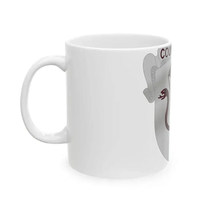 11 Medical Battalion (U.S. Army) White Coffee Mug - Go Mug Yourself