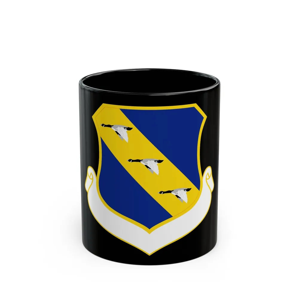 11 Mission Support Group USAF (U.S. Air Force) Black Coffee Mug-11oz-Go Mug Yourself