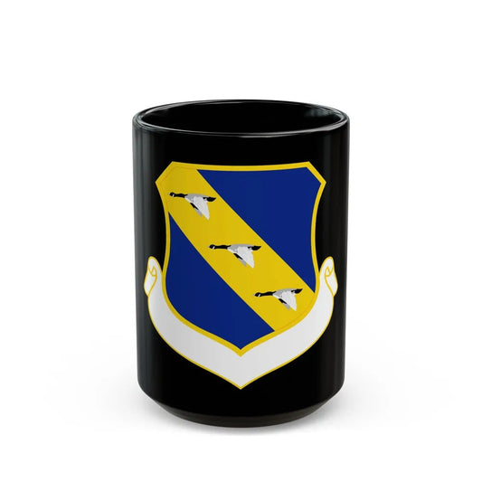 11 Mission Support Group USAF (U.S. Air Force) Black Coffee Mug-15oz-Go Mug Yourself