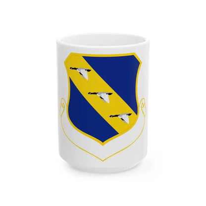 11 Mission Support Group USAF (U.S. Air Force) White Coffee Mug-15oz-Go Mug Yourself