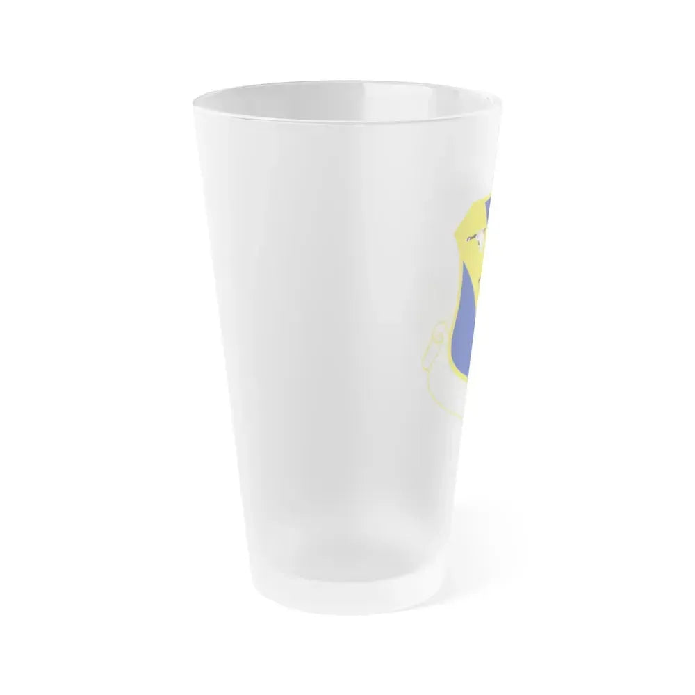 11 Mission Support Group USAF (U.S. Air Force) Frosted Pint Glass 16oz - Go Mug Yourself