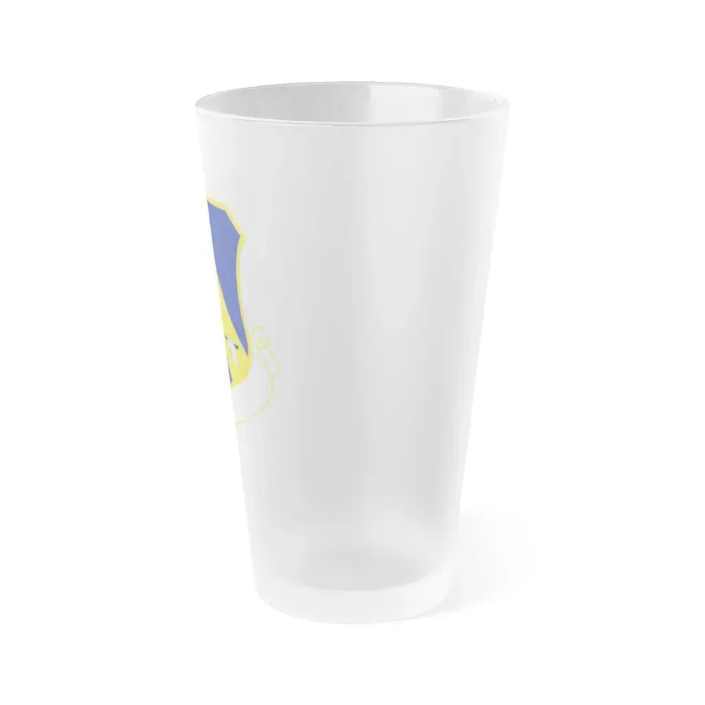 11 Mission Support Group USAF (U.S. Air Force) Frosted Pint Glass 16oz - Go Mug Yourself
