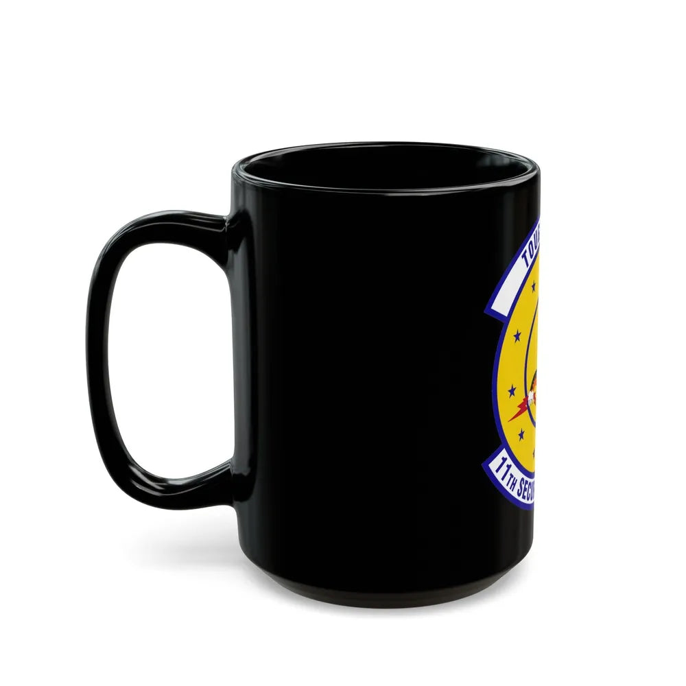 11 Security Forces Squadron USAF (U.S. Air Force) Black Coffee Mug-Go Mug Yourself