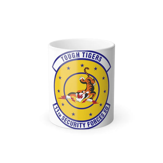 11 Security Forces Squadron USAF (U.S. Air Force) Color Changing Coffee Mug-11oz-Go Mug Yourself