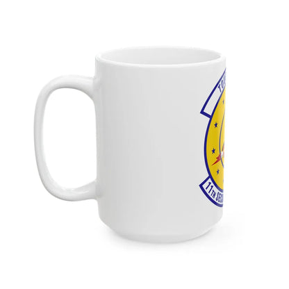 11 Security Forces Squadron USAF (U.S. Air Force) White Coffee Mug-Go Mug Yourself