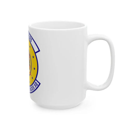 11 Security Forces Squadron USAF (U.S. Air Force) White Coffee Mug-Go Mug Yourself