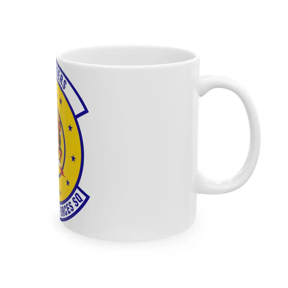 11 Security Forces Squadron USAF (U.S. Air Force) White Coffee Mug-Go Mug Yourself