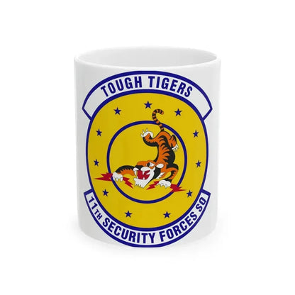 11 Security Forces Squadron USAF (U.S. Air Force) White Coffee Mug 11oz - Go Mug Yourself